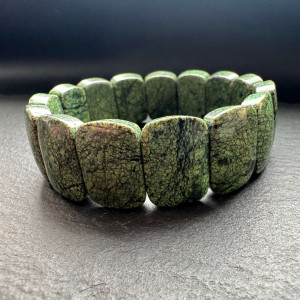 Natural serpentine bracelet