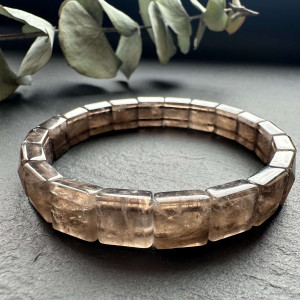 Rauchtopaz bracelet natural