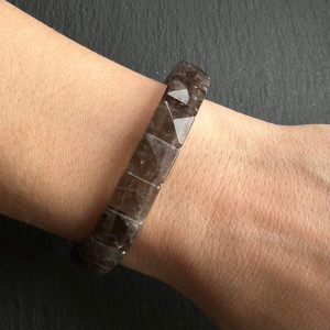 Rauchtopaz bracelet natural