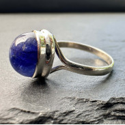 Silver Sapphire Ring