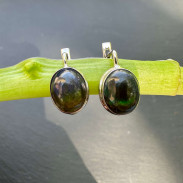  Silver Opal Earrings