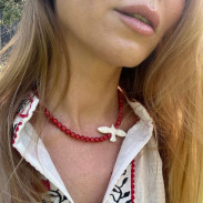 Choker Coral natural