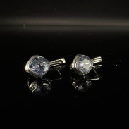 Silver Tanzanite Earrings