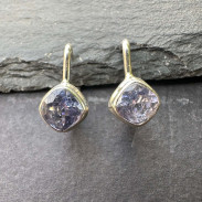 Silver Tanzanite Earrings