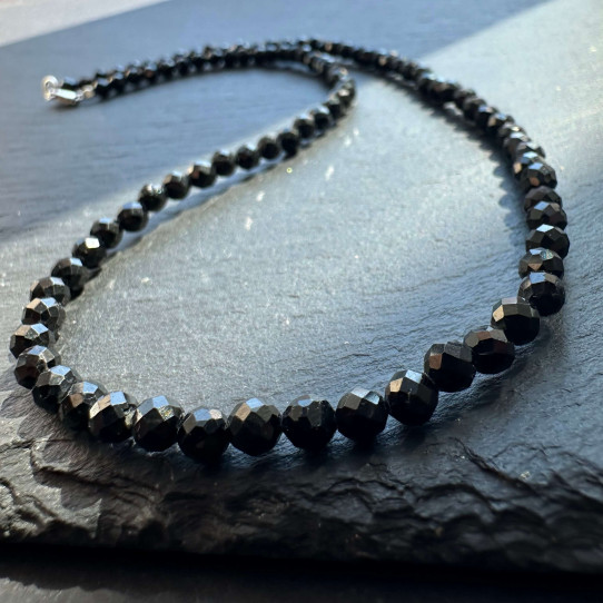 Black Tourmaline Choker Sherl