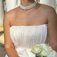 Three-strand Natural Pearl Necklace