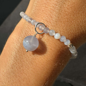 Blue Agate Bracelet