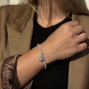 Blue Agate Bracelet