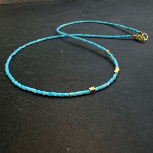 Choker Natural Turquoise