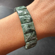 Bracelet Seraphinite natural