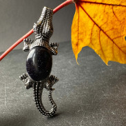 Crocodile Brooch