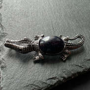 Crocodile Brooch