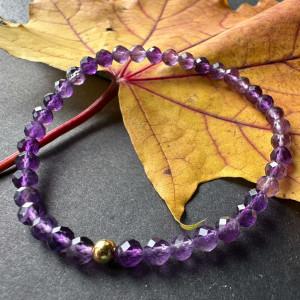 Amethyst bracelet