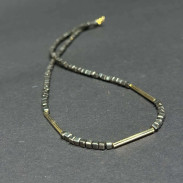 Choker Pyrite natural