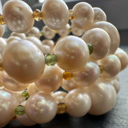 Sotuar Pearls with Tourmaline natural