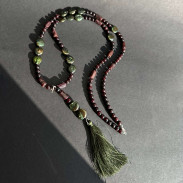 Sotuar Garnet with Natural Pearls