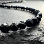 Choker natural agate