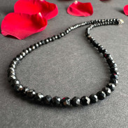 Choker natural agate