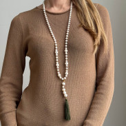 Sotuar Pearls with Tourmaline natural