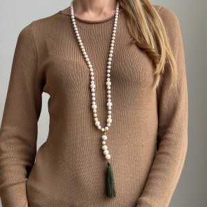 Sotuar Pearls with Tourmaline natural