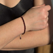 Bracelet Garnet Almandine natural