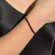 Bracelet Garnet Almandine natural