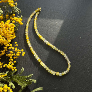 Choker natural agate