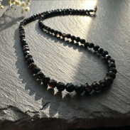 Choker natural agate