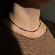 Choker Pyrite natural
