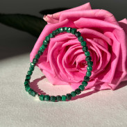 Bracelet with Malachite