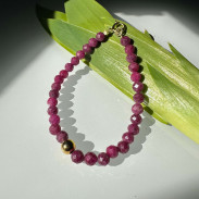 Natural ruby bracelet