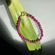 Natural ruby bracelet