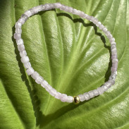 Natural kunzite bracelet