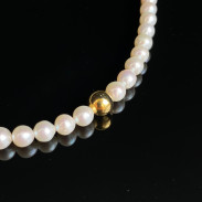 Choker Pearl natural small good quality