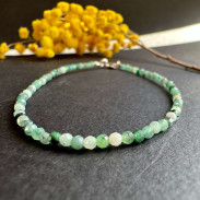 Natural emerald bracelet