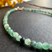 Natural emerald bracelet