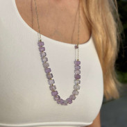 Necklace with natural Ametrine
