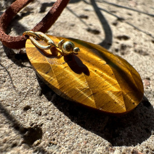 Підвіска Тигрове Око натуральне