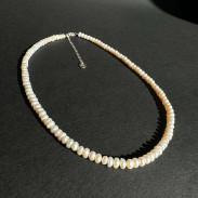 Choker Pearl natural