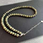 Natural serpentine bracelet
