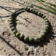 Natural serpentine bracelet