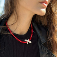 Choker Coral natural