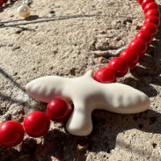 Choker Coral natural
