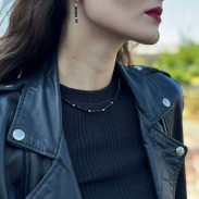 Black Tourmaline Choker Sherl