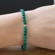 Bracelet with Malachite