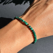 Bracelet with Malachite