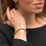 Gift for a jade wedding Natural Jade Bracelet