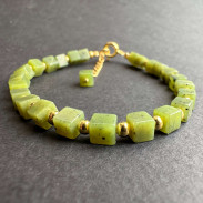 Gift for a jade wedding Natural Jade Bracelet