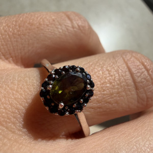 Tourmaline ring