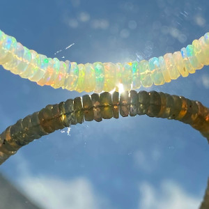 Natural Opal Necklace Ethiopia